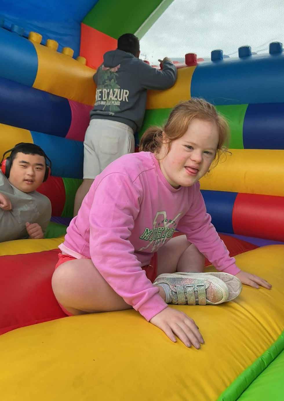 Bouncing back fun day