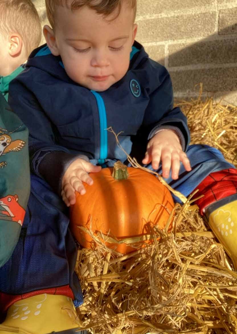 Pumpkin patch play